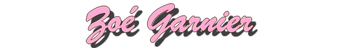 Site de Zo Garnier